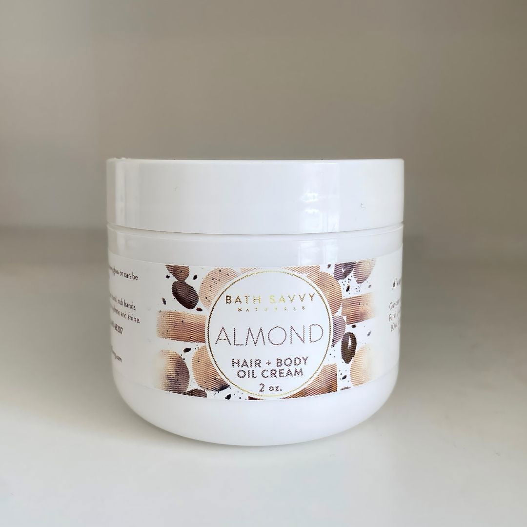 Almond Body Oil Cream - Bath Savvy