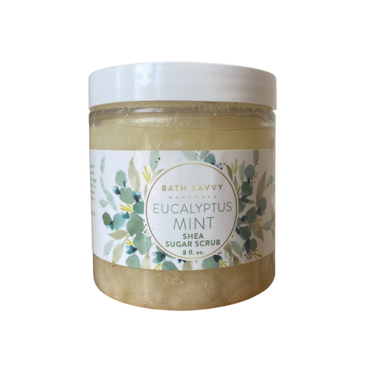 Eucalyptus Mint Sugar Body Scrub - Bath Savvy