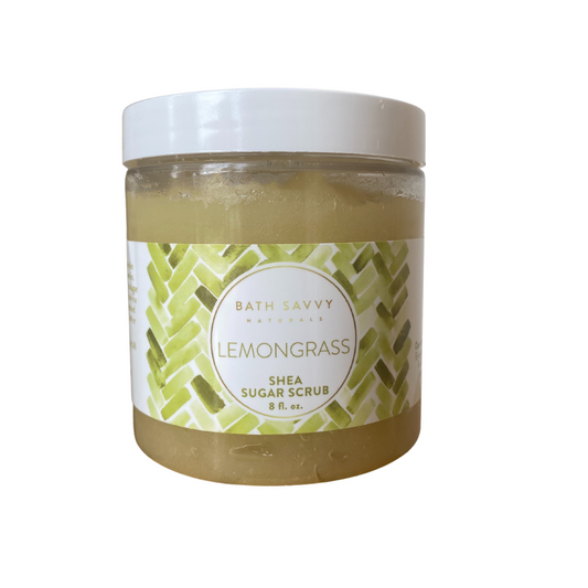 Fresh Cut Lemongrass Sugar Scrub - Bath Savvy