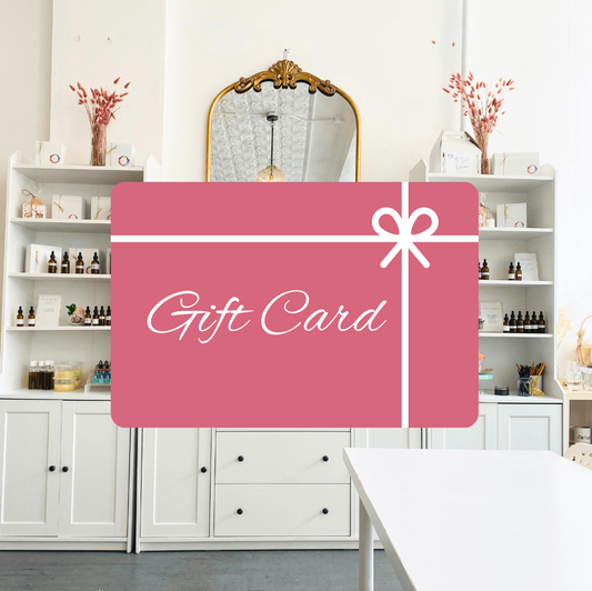 Digital gift card for handmade bath and body products at Bath Savvy in Ferndale Michigan