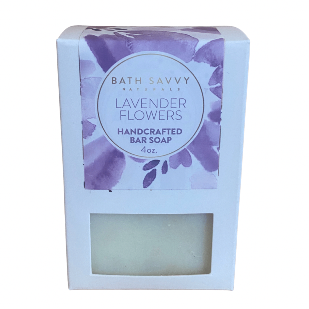 Lavender Flowers Handmade Soap - Bath Savvy