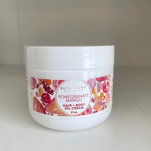 Pomeganate Mango Body Oil Cream - Bath Savvy