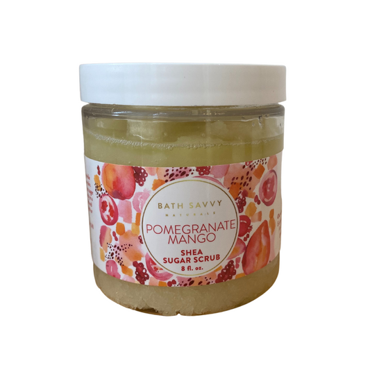 Pomegranate Mango Sugar Body Scrub - Bath Savvy