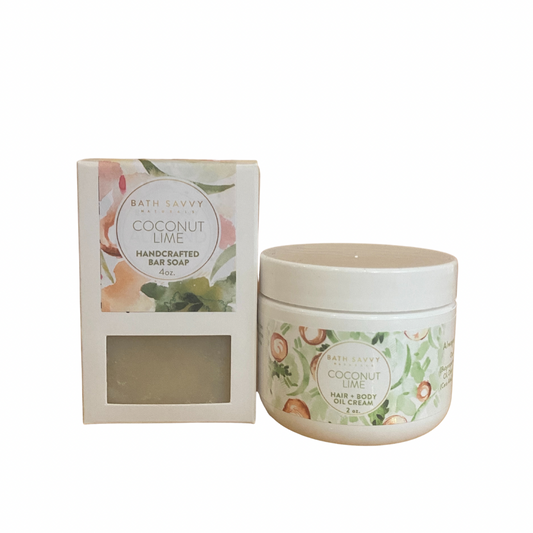 Soap + Oil Cream Gift Set - Bath Savvy