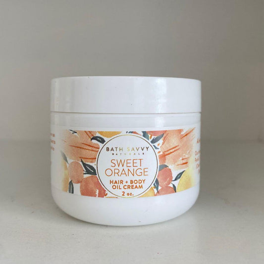 Sweet Orange Body Oil Cream - Bath Savvy