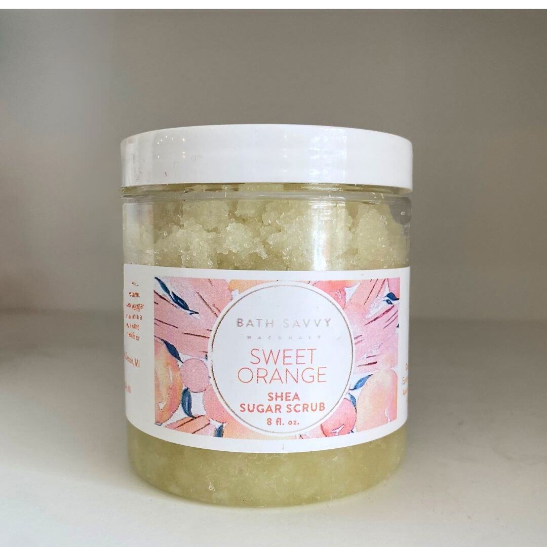 Sweet Orange Sugar Scrub - Bath Savvy